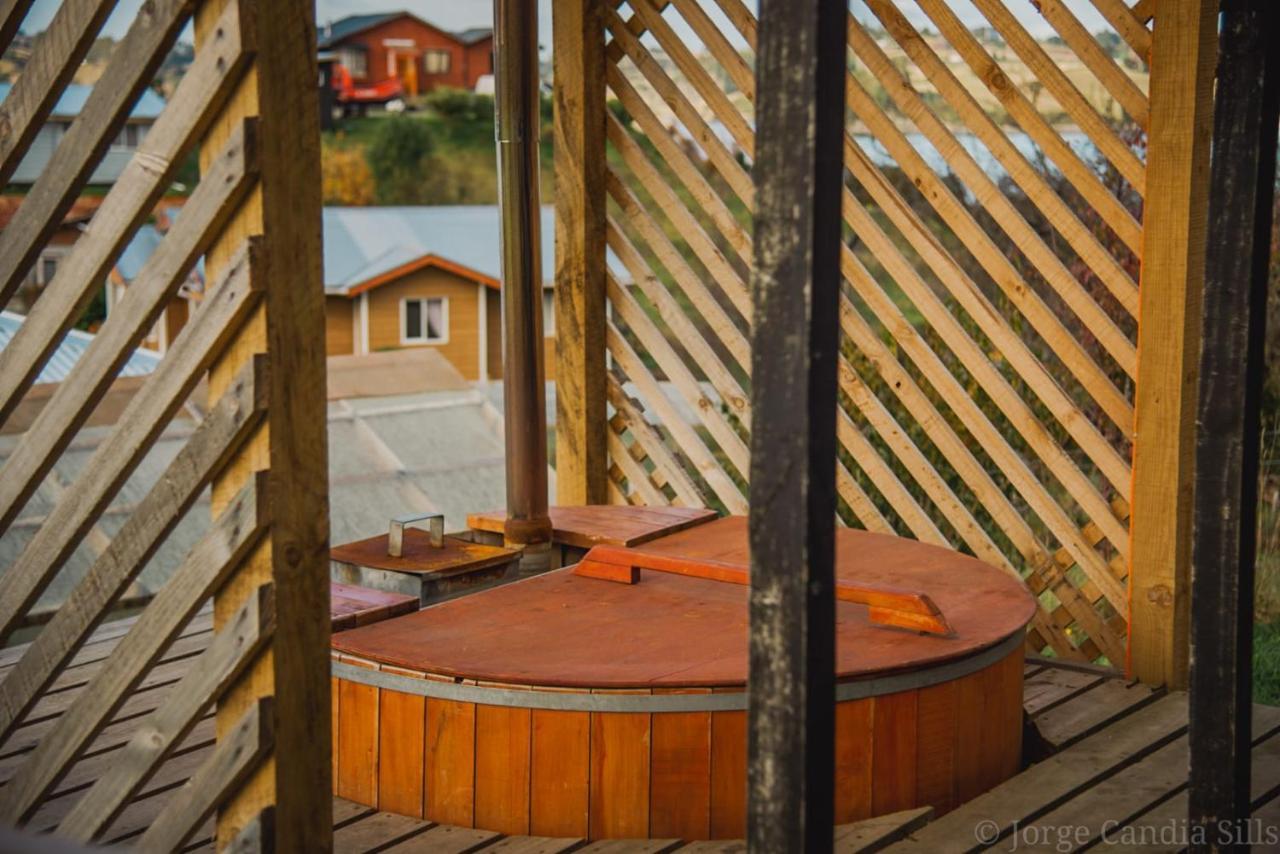 Cabanas Reflejo De Luna Castro Exterior photo